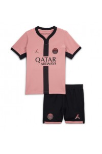 Paris Saint-Germain Babytruitje 3e tenue Kind 2024-25 Korte Mouw (+ Korte broeken)